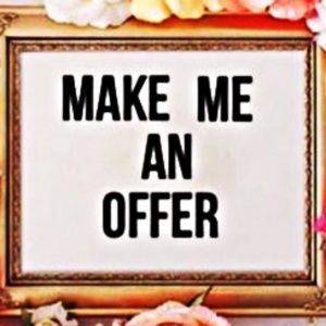 Feel free to make offers! Bundles welcome!